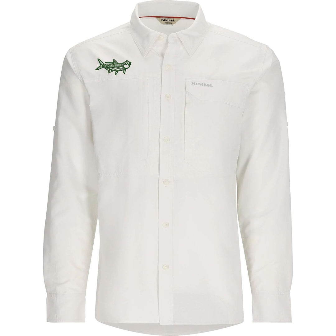 Simms Guide Shirt - White 239Flies Tarpon