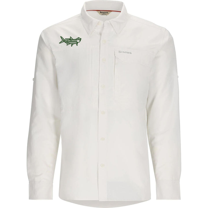 Simms Guide Shirt - White 239Flies Tarpon