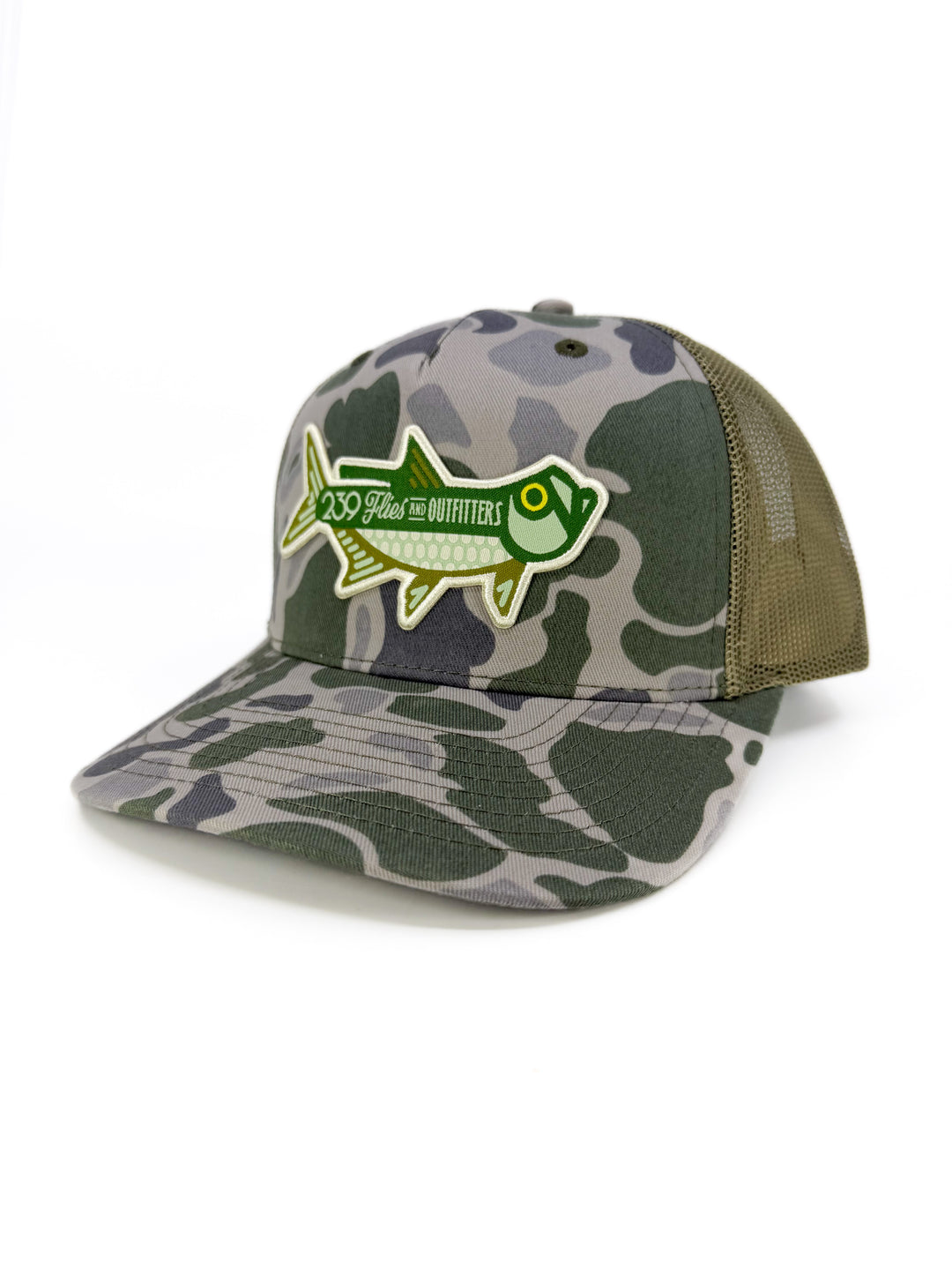 239 Trucker Hat - "Uncle John's Mangrove Camo Poon"