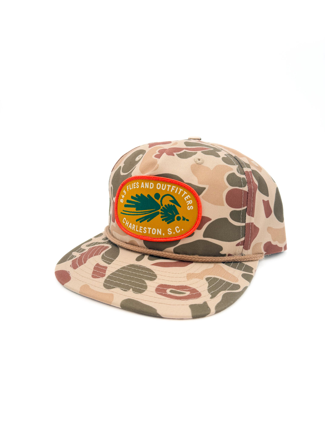 843 Pablo Escobarred Hat - Chucktown Cracklin' - Harvest Camo
