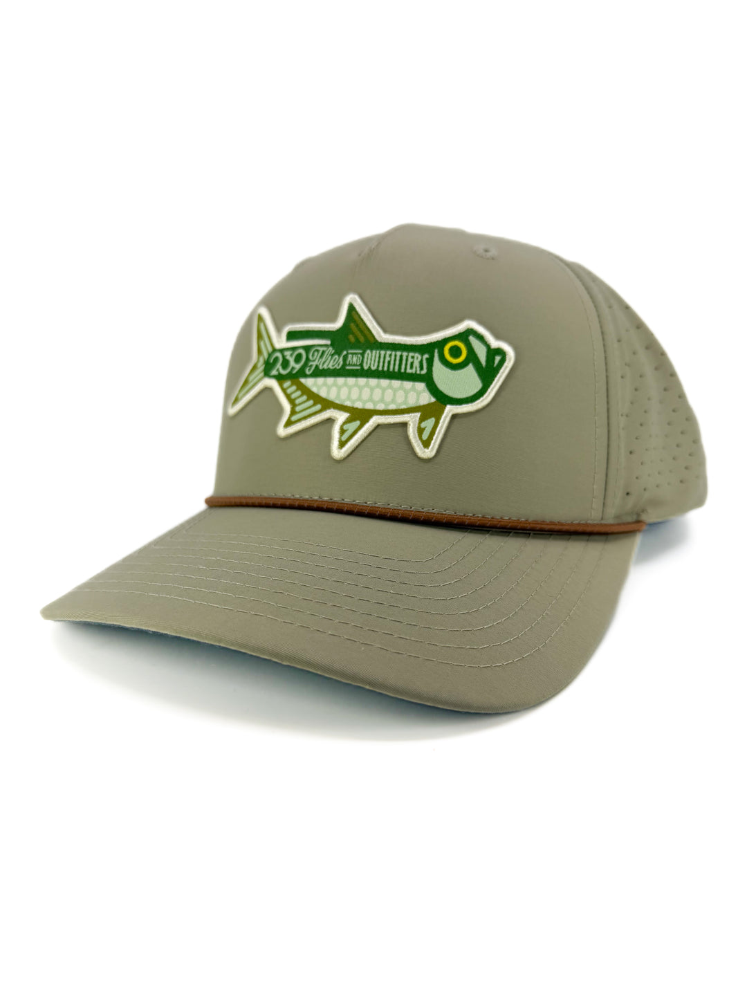 239 Hat - Performance Rope - "239 Tarrapin Club"  Russet - Grey