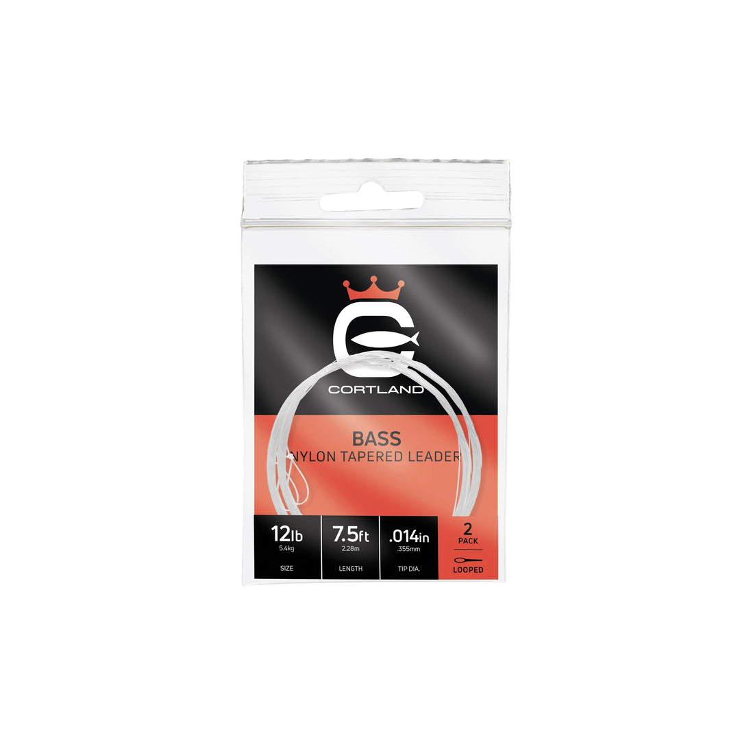Cortland Bass Leader 2 Pack