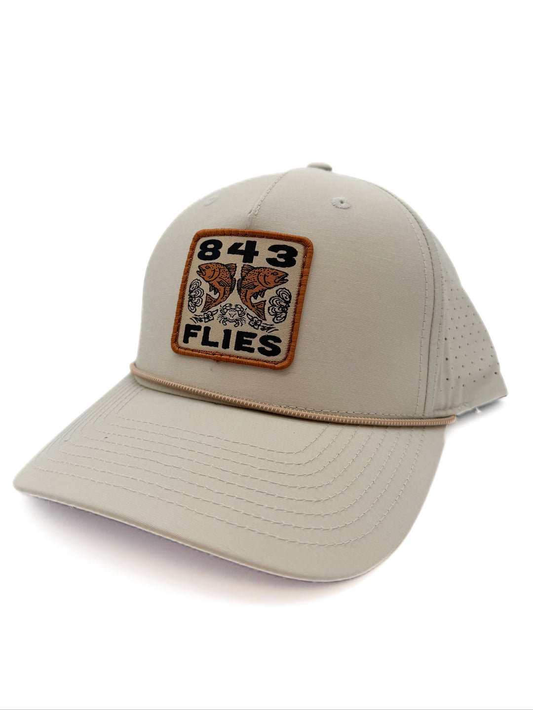 843 Hat - Golf Hat - Oyster Bar - Sand