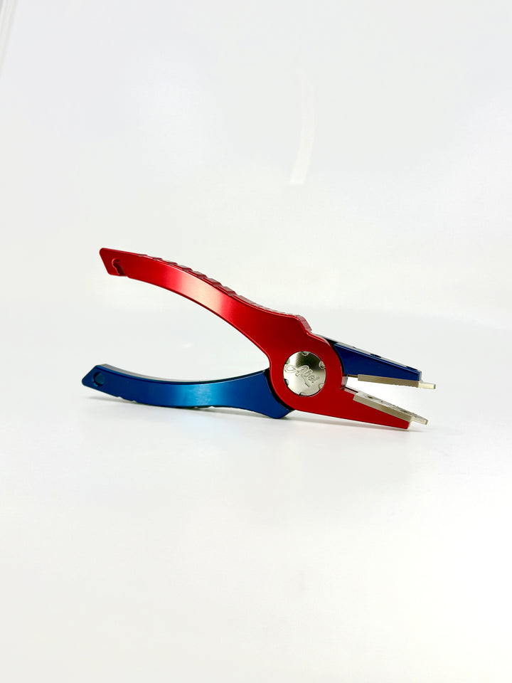 Abel Pliers - Deep Blue & Red