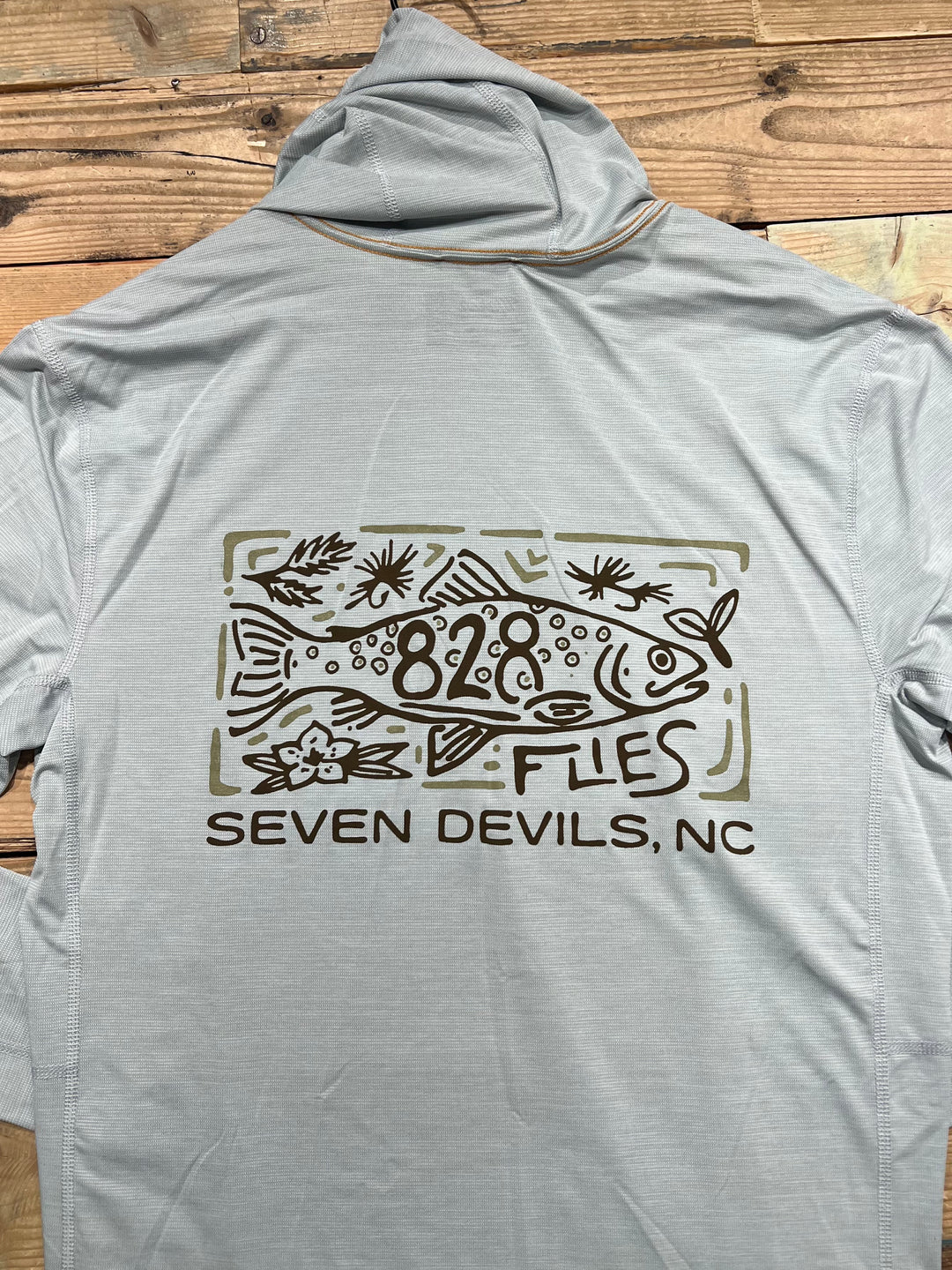 Marsh Wear High Noon Tech Hoodie x Bre Drake 828Flies Big Eye'd Brown