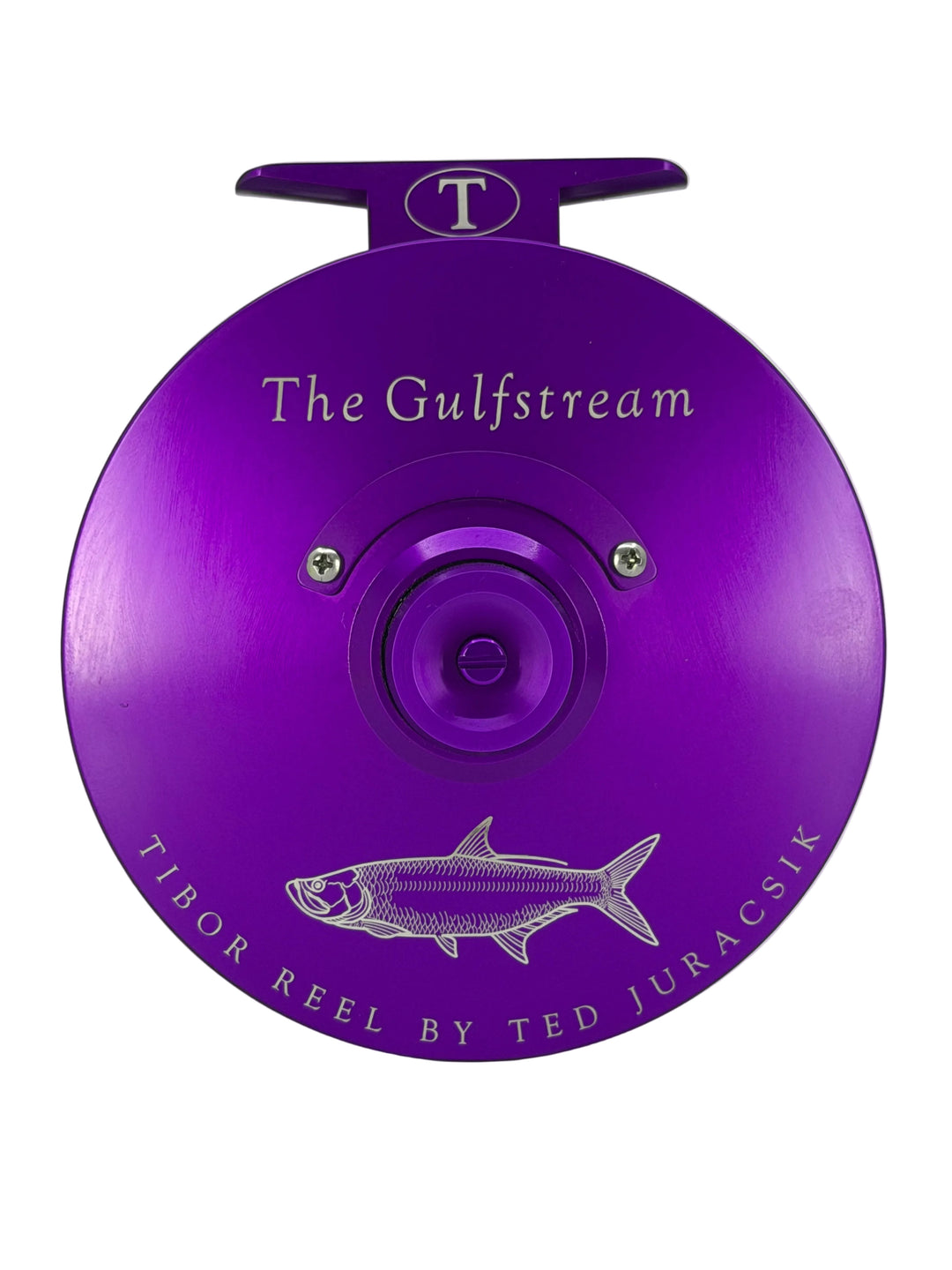 Tibor Gulfstream - Frost Violet w/Tibor Tarpon Engraving (CUSTOM) (IN STOCK)