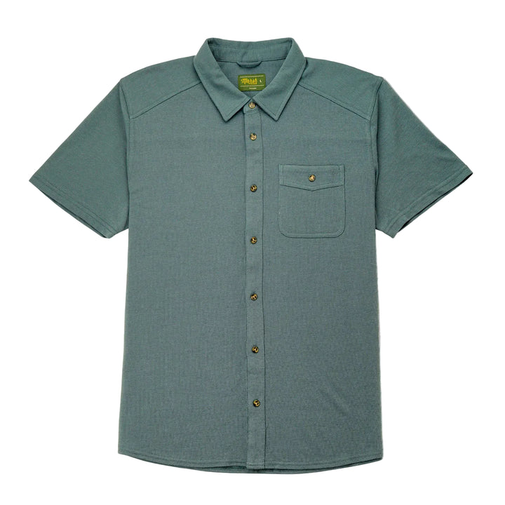 Marsh Wear - Coffin Point Shirt - Goblin Blue Heather