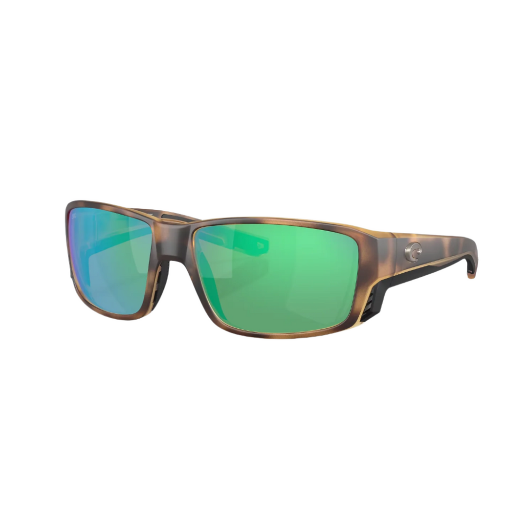 Costa - TUNA ALLEY PRO, Matte Tortoise, Green Mirror Polarized Glass (IN STOCK)