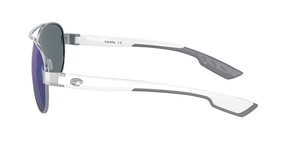 Costa - LORETO, Palladium, Blue Mirror Polarized Plastic (NEW IN STOCK)