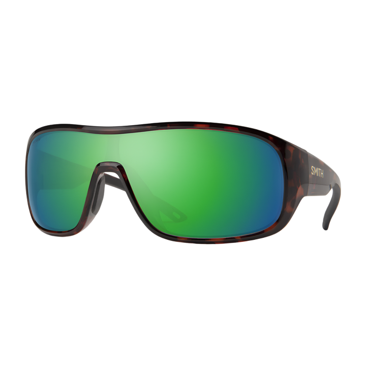 Smith Spinner - Tortoise + ChromaPop Polarized Green Mirror Lens (IN STOCK)