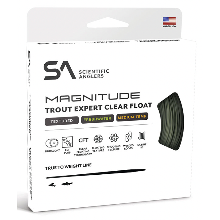 Scientific Angler - Magnitude  Textured - Trout Expert Clear Float (IN STOCK)