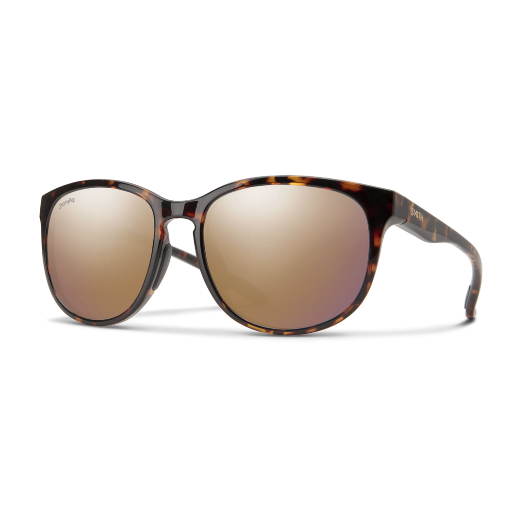 Smith Lake Shasta - Tortoise + ChromaPop Polarized Rose Gold Mirror  (IN STOCK)