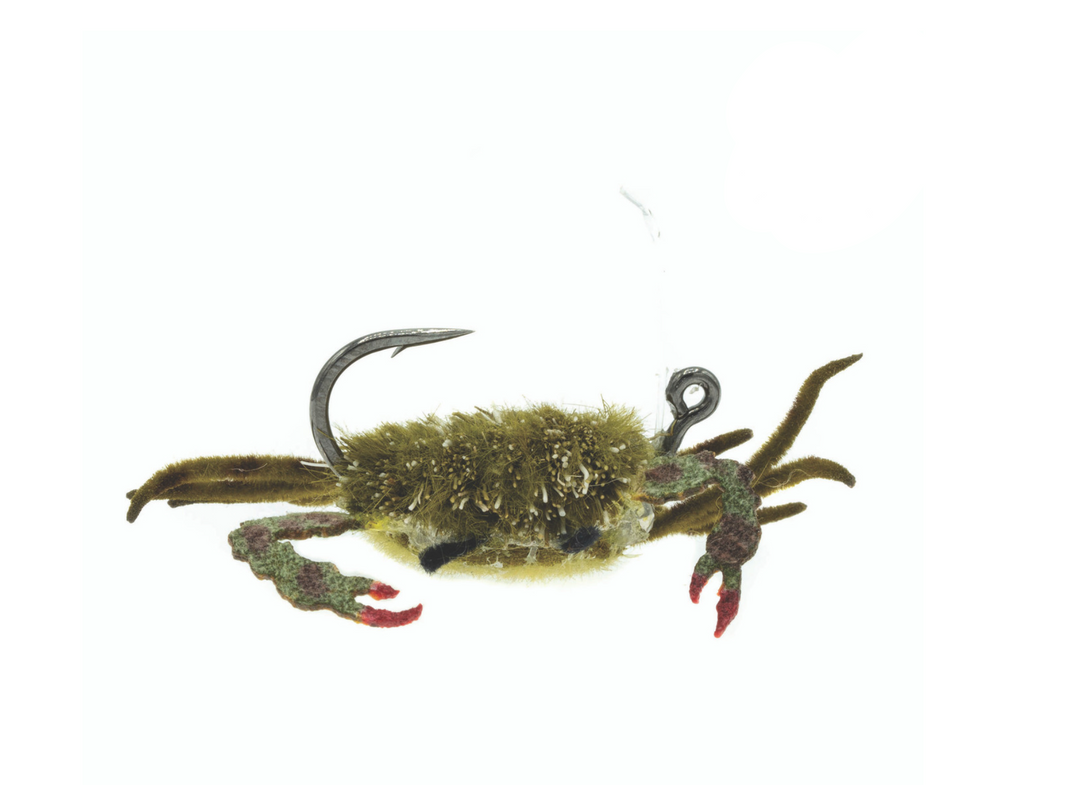 Umpqua Danger Muffin Crab - McKnight Sandy Olive #4