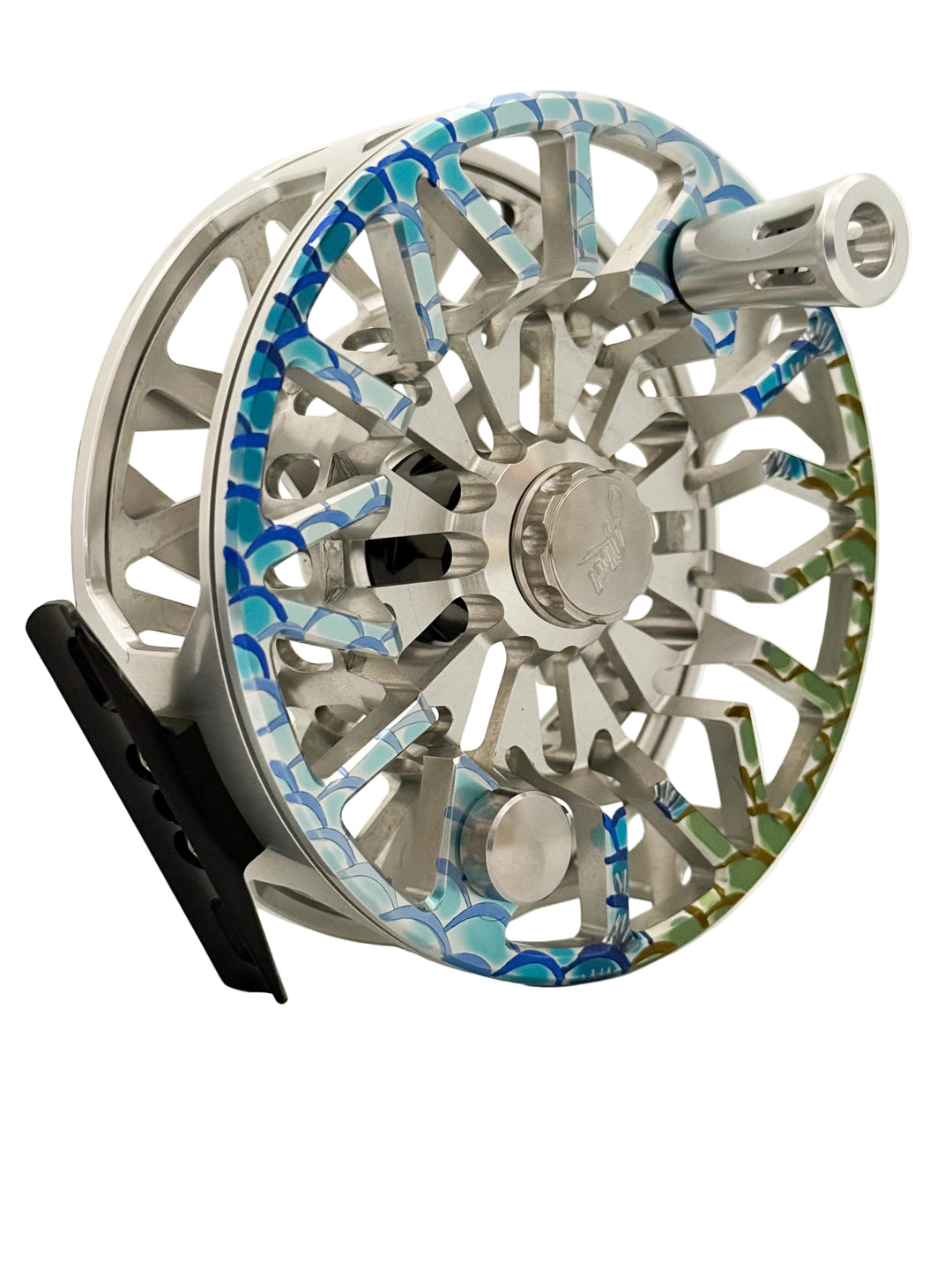 Abel SDX 9/11 - Ported Classic Tarpon w/ Classic Tarpon Drag Knob w/ Platinum Handle (NEW IN STOCK)