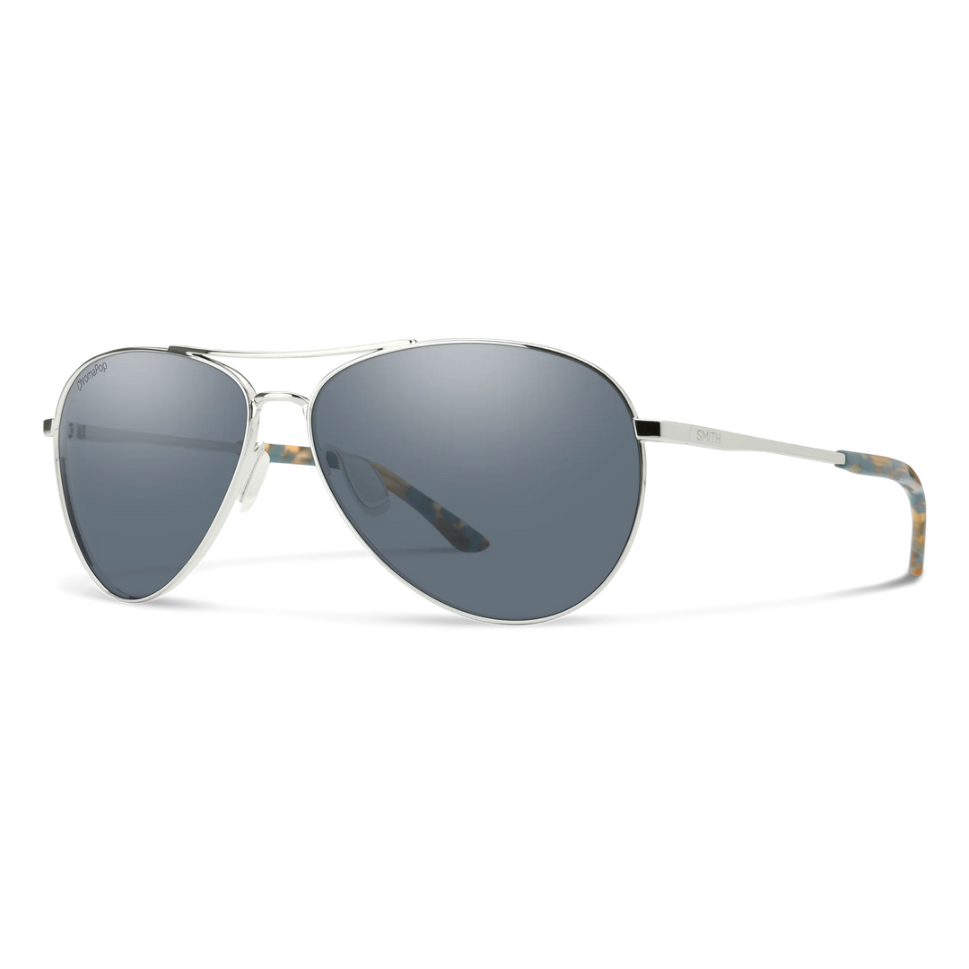 Smith Langley 2 - Silver + ChromaPop Polarized Slate Lens(IN STOCK)