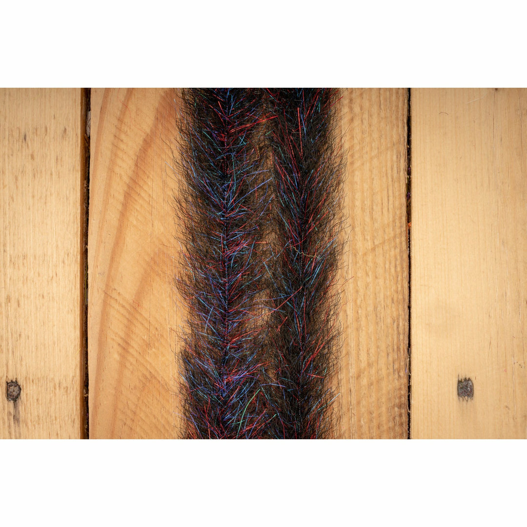 Flash Blend Baitfish Brush 2" - Bleeding Black